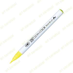 Zig - Zig Clean Color Fırça Uçlu Marker Rb-6000AT Yellow