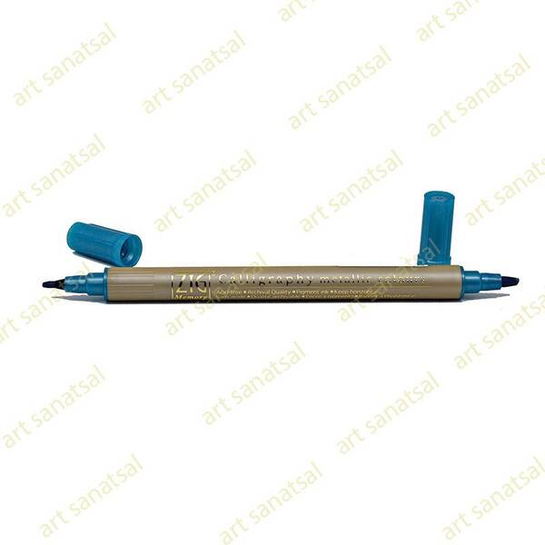 Zig Kaligrafi Kalemi Metalik Ms-8400 Blue