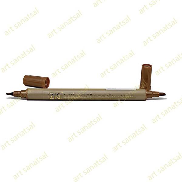 Zig Kaligrafi Kalemi Metalik Ms-8400 Copper