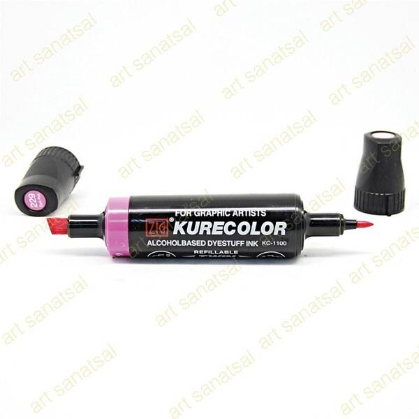 Zig Kurecolor Alkol Bazlı Marker Twin KC-1100 229 Dark Pink