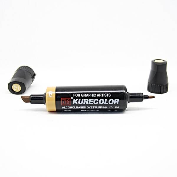 Zig Kurecolor Alkol Bazlı Marker Twin KC-1100 Beige - 1