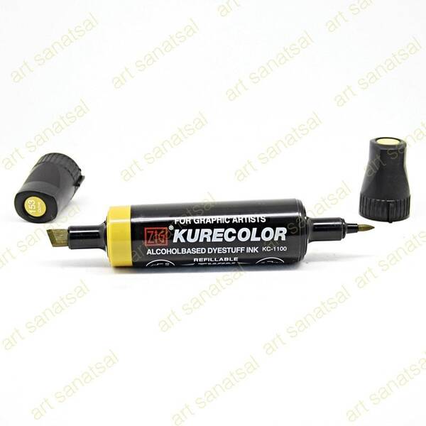 Zig Kurecolor Alkol Bazlı Marker Twin KC-1100 Ochre - 1