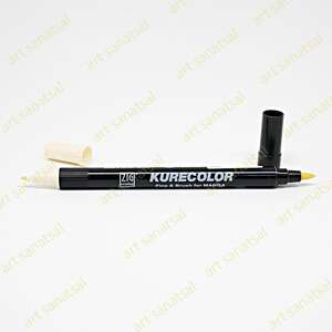 Zig Kurecolor Fine&Brush Manga Fırça Uçlu Marker CNKC-2200 Ivory - Zig