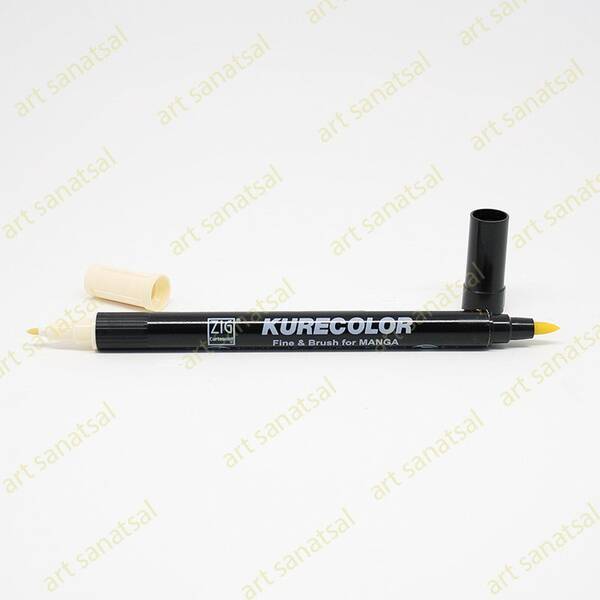 Zig Kurecolor Fine&Brush Manga Fırça Uçlu Marker CNKC-2200 Light Bisque - 1