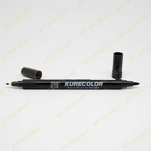 Zig Kurecolor Fine&Brush Manga Fırça Uçlu Marker CNKC-2200 Natural Gray - Zig