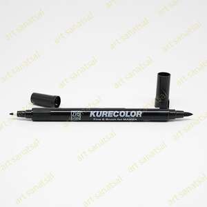 Zig - Zig Kurecolor Fine&Brush Manga Fırça Uçlu Marker CNKC-2200 Black