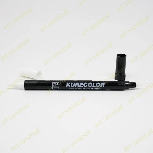 Zig Kurecolor Fine&Brush Manga Fırça Uçlu Marker CNKC-2200 Blender - 1