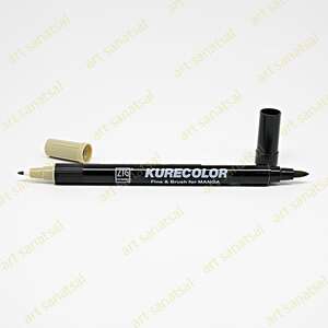 Zig Kurecolor Fine&Brush Manga Fırça Uçlu Marker CNKC-2200 Brick Beige - Zig