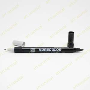 Zig Kurecolor Fine&Brush Manga Fırça Uçlu Marker CNKC-2200 Cool Gray 2 - Zig