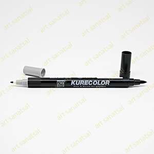 Zig Kurecolor Fine&Brush Manga Fırça Uçlu Marker CNKC-2200 Cool Gray 4 - Zig