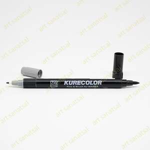 Zig Kurecolor Fine&Brush Manga Fırça Uçlu Marker CNKC-2200 Cool Gray 5 - Zig