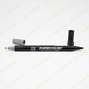 Zig Kurecolor Fine&Brush Manga Fırça Uçlu Marker CNKC-2200 Cool Gray 6 - Zig