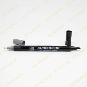 Zig Kurecolor Fine&Brush Manga Fırça Uçlu Marker CNKC-2200 Cool Gray 7 - Zig