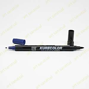 Zig Kurecolor Fine&Brush Manga Fırça Uçlu Marker CNKC-2200 Deep Blue - Zig