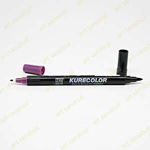 Zig Kurecolor Fine&Brush Manga Fırça Uçlu Marker CNKC-2200 Deep Pink - Zig