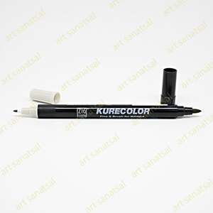 Zig Kurecolor Fine&Brush Manga Fırça Uçlu Marker CNKC-2200 Gray Tint - Zig