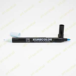 Zig - Zig Kurecolor Fine&Brush Manga Fırça Uçlu Marker CNKC-2200 Haze Blue