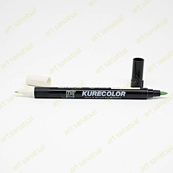 Zig Kurecolor Fine&Brush Manga Fırça Uçlu Marker CNKC-2200 Ice Tint - 1