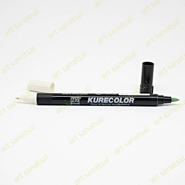 Zig Kurecolor Fine&Brush Manga Fırça Uçlu Marker CNKC-2200 Ice Tint