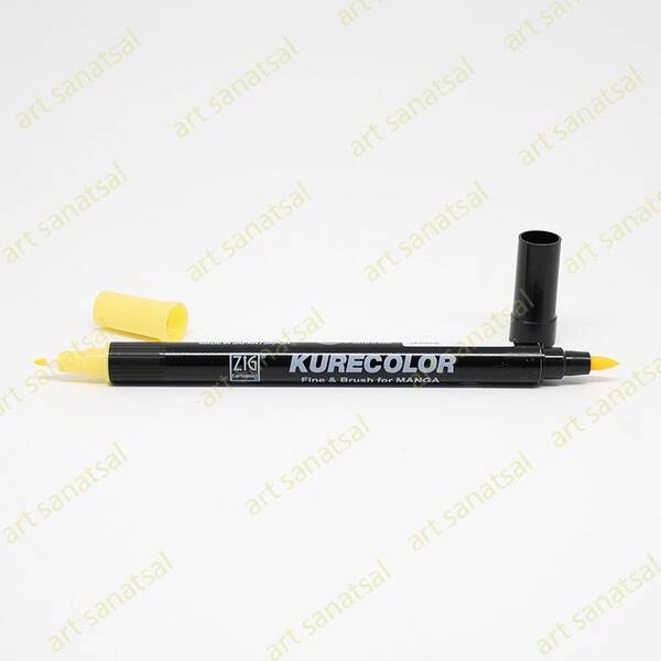 Zig Kurecolor Fine&Brush Manga Fırça Uçlu Marker CNKC-2200 Jasmine - 1