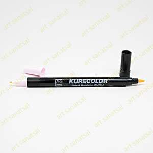 Zig - Zig Kurecolor Fine&Brush Manga Fırça Uçlu Marker CNKC-2200 Light Pink