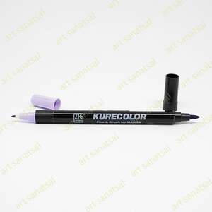 Zig Kurecolor Fine&Brush Manga Fırça Uçlu Marker CNKC-2200 Lilac - Zig