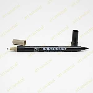 Zig Kurecolor Fine&Brush Manga Fırça Uçlu Marker CNKC-2200 Mid Gray - Zig