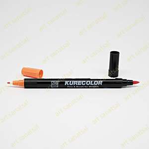 Zig - Zig Kurecolor Fine&Brush Manga Fırça Uçlu Marker CNKC-2200 Orange