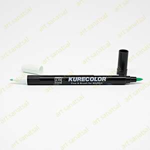 Zig - Zig Kurecolor Fine&Brush Manga Fırça Uçlu Marker CNKC-2200 Pale Blue