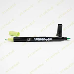 Zig - Zig Kurecolor Fine&Brush Manga Fırça Uçlu Marker CNKC-2200 Pale Green