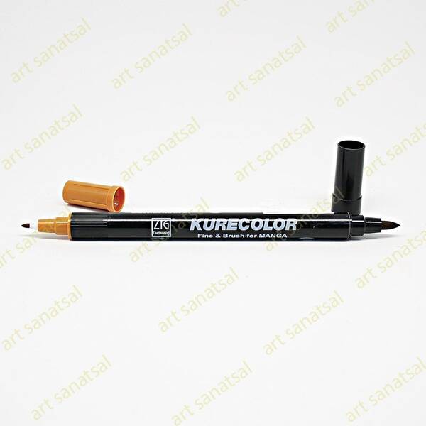 Zig Kurecolor Fine&Brush Manga Fırça Uçlu Marker CNKC-2200 Sand - 1