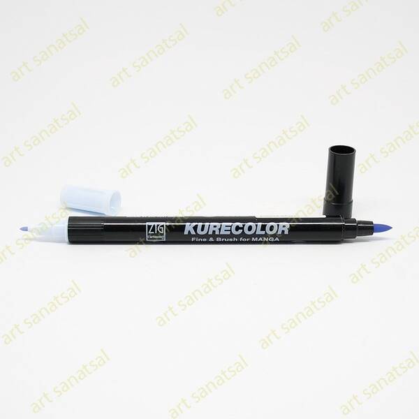 Zig Kurecolor Fine&Brush Manga Fırça Uçlu Marker CNKC-2200 Shadow Mauve