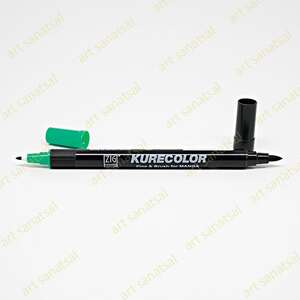 Zig Kurecolor Fine&Brush Manga Fırça Uçlu Marker CNKC-2200 Turkuaz Green - Zig