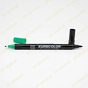 Zig - Zig Kurecolor Fine&Brush Manga Fırça Uçlu Marker CNKC-2200 Turkuaz Green