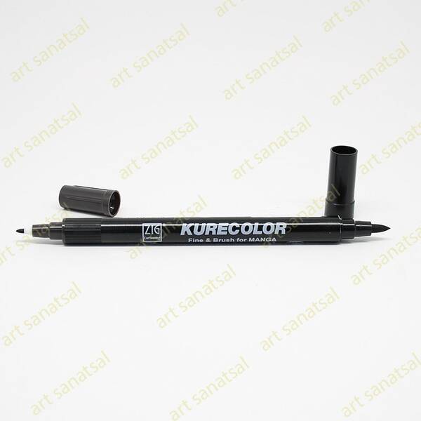 Zig Kurecolor Fine&Brush Manga Fırça Uçlu Marker CNKC-2200 Warm Gray 11 - 1