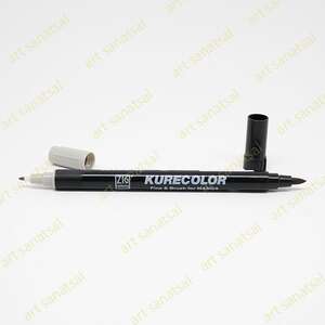 Zig Kurecolor Fine&Brush Manga Fırça Uçlu Marker CNKC-2200 Warm Gray 4 - Zig