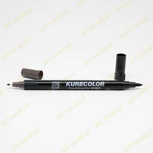 Zig Kurecolor Fine&Brush Manga Fırça Uçlu Marker CNKC-2200 Warm Gray 9 - Zig
