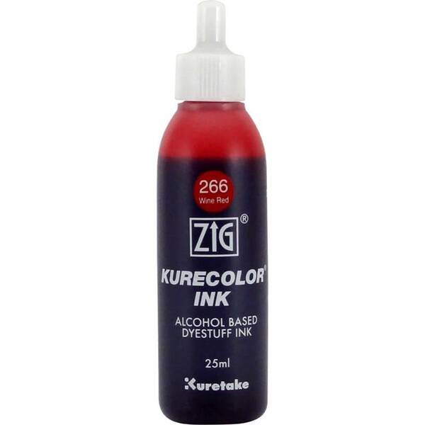 Zig Kurecolor Mürekkep Kcr-25 266 Wine Red