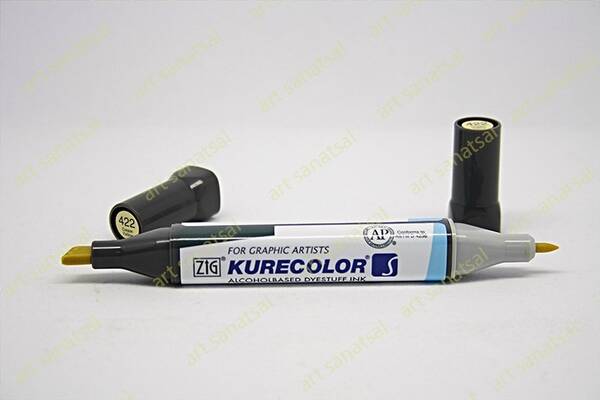 Zig Kurecolor Twin Alkol Bazlı Marker KC-3000 124 Yellow Green - 1