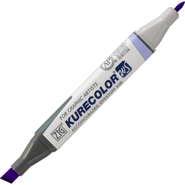 Zig Kurecolor Twin Alkol Bazlı Marker KC-3000 317 Blue - 1