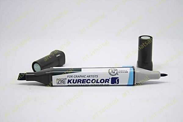 Zig Kurecolor Twin Alkol Bazlı Marker KC-3000 826 Blue Gray - 1