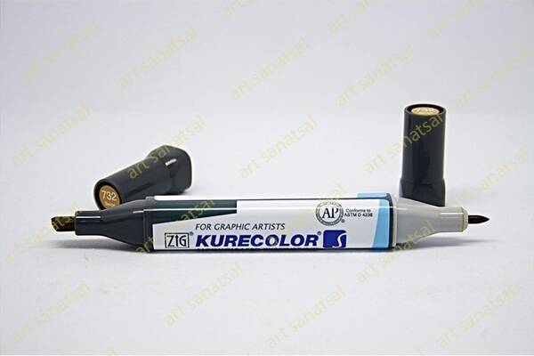 Zig Kurecolor Twin Alkol Bazlı Marker KC-3000 732 Beige - 1