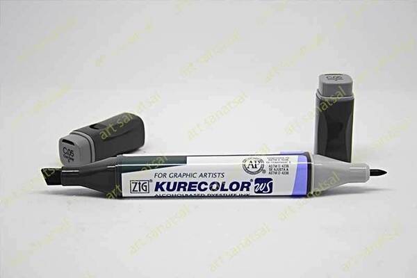 Zig Kurecolor Twin Alkol Bazlı Marker KC-3000 005 Cool Gray