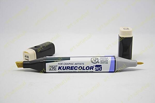 Zig Kurecolor Twin Alkol Bazlı Marker KC-3000 418 Champagne - 1