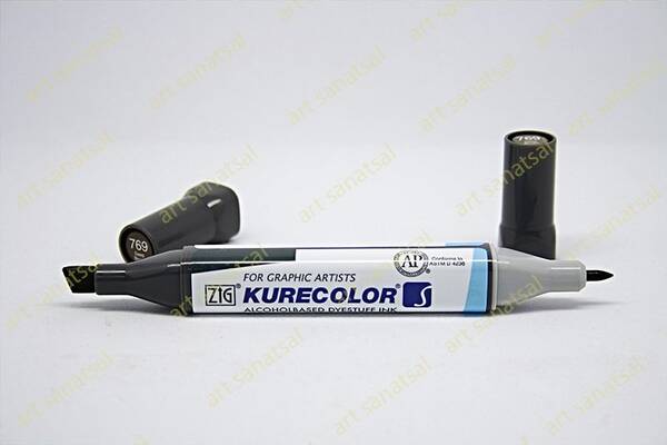 Zig Kurecolor Twin Alkol Bazlı Marker KC-3000 769 Deep Brown 01 - 1