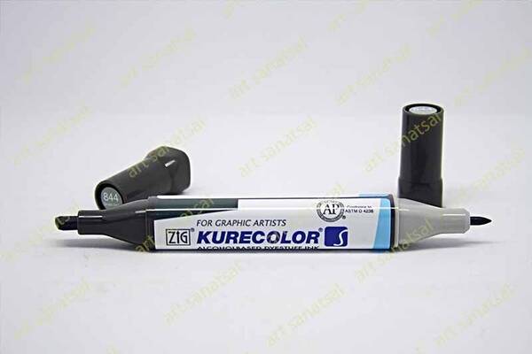 Zig Kurecolor Twin Alkol Bazlı Marker KC-3000 844 Green Gray - 1