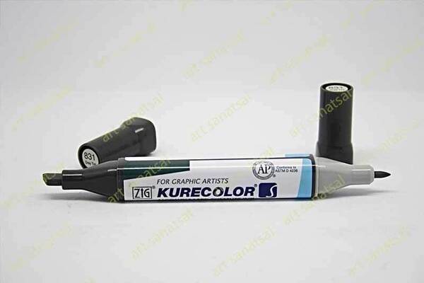 Zig Kurecolor Twin Alkol Bazlı Marker KC-3000 835 Gray Tint