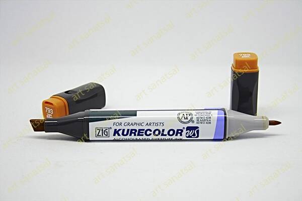 Zig Kurecolor Twin Alkol Bazlı Marker KC-3000 793 Ligt Brown - 1