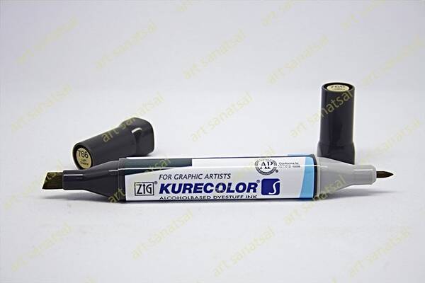 Zig Kurecolor Twin Alkol Bazlı Marker KC-3000 766 Light Chestnut - 1