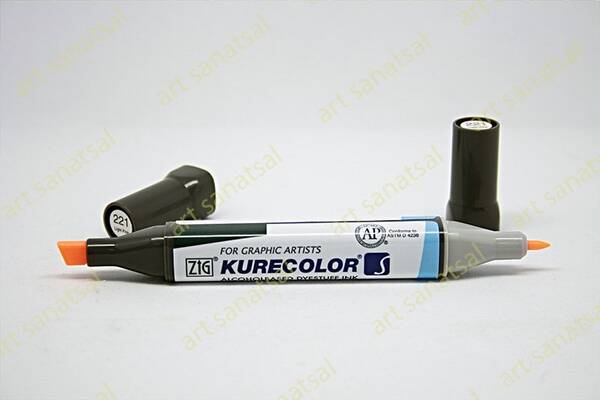 Zig Kurecolor Twin Alkol Bazlı Marker KC-3000 222 Light Pink - 1